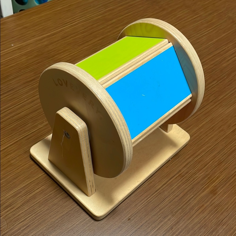🌈 Rainbow Spinner Learning Toy for Interactive Play